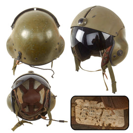 Original U.S. Cold War Gentex SPH-4 Helicopter Pilot Helmet - No Microphone