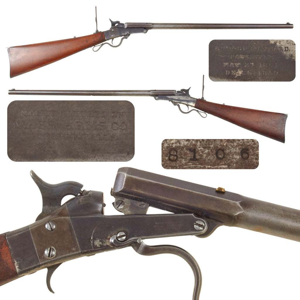 Original U.S. Maynard Improved Model 1873 Target Rifle in .40cal. Centerfire - Serial 8106 Original Items