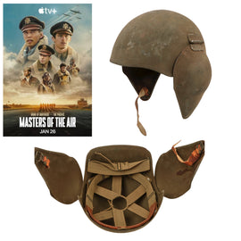 Original U.S. WWII USAAF Bomber Crew M5 Steel FLAK Helmet Used in Apple TV Series “Masters of the Air”
