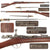 Original French Modèle 1866-74 Gras Converted Smoothbored Rifle by St. Etiénne Serial D 83827 with M1874 Bayonet - Dated 1868