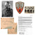 Original Nuremberg Trials Signature of Panzer General and Military Theorist Heinz Guderian Acquired Directly from a U.S. Army Guard Who Served at the Nuremberg Prison, 1945-1946