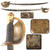 Original U.S. Civil War Rare Early Model 1860 Naval Cutlass by Ames Mfg. Co. with Wire-Wrapped Grip - Dated 1861 - Serial No. 2255 Original Items