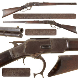 Original U.S. Winchester Model 1873 .38-40 Repeating Rifle Made in 1888 with 24" Octagonal Barrel - Serial 275472B