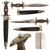 Original German WWII Transitional NSKK Dagger by TIGER Lauterjung & Co. of Solingen with Scabbard - RZM M7/68