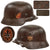 Original German WWII Heer Army Double Decal M35 Steel Helmet with 1940 Dated 58cm Liner and Chinstrap, Stamped NS66