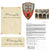 Original Nuremberg Trials Signature of SS Security Office Catholic Advisor Dr. Wilhelm August Patin Acquired Directly from a U.S. Army Guard Who Served at the Nuremberg Prison, 1945-1946