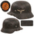 Original German WWII Luftwaffe M40 Single Decal Steel Helmet with 55cm Liner and 1942 Dated Chinstrap, Stamped hkp62