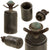 Original German WWII Late-War Volkshandgranate 45-Type “Last Ditch” Hand Grenade - Inert