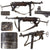 Original German WWII 1943 Dated MP 40 Display Gun by Steyr with Live Barrel, Sling, and Display Magazine - Maschinenpistole 40