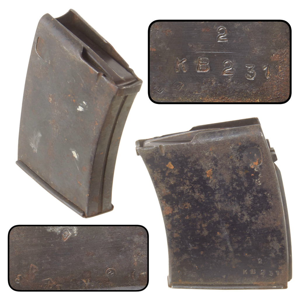 Original Soviet Russian WWII SVT-40 Magazine with Good Markings