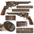 Original U.S. Civil War Starr Arms M1863 .44cal Single Action Army Percussion Revolver - Matching Serial 25817 Original Items