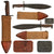 Original U.S. WWI Model 1917 Bolo Knife by Plumb St. Louis with 1918-Dated Canvas Scabbard - Dated 1918 Original Items