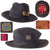 Original Spanish-American War Issue GAR M1889 Officer’s Campaign Hat with 19th Corps Badge and G.A.R. Veteran’s Insignia Wreath - Size 7 ⅛
