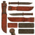 Original U.S. WWII Navy Rare “Red Spacer” Mark 2 KA-BAR Fighting Knife by PAL with Leather Scabbard Original Items
