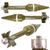 Original U.S. Vietnam War NVA Inert RPG-2 “B40” Rocket “Bringback” - Used as EOD Recognition Sample