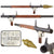 Original Soviet Cold War Inert RPG-2 Rocket Propelled Grenade Launcher Serial X2352 by Kovrov Mechanical Plant with Replica Rocket