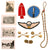 Original U.S. WWII First Special Service Force 2nd Lt. Robert E. Lazzell Named Insignia & Photograph Grouping Original Items