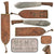 Original U.S. WWII USMC Bolo Knife by Chatillon, N.Y. with BOYT 1944 Scabbard & Leg Tie Down