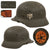 Original German WWII Heer Army M40 Single Decal Steel Helmet with 55cm Liner & 1941 Dated Chinstrap - Q62 Original Items