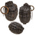 Original British WWI Inert Mills Bomb No. 23 MKII Grenade with Plug and Pull Ring