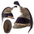 Original French Model 1874 Steel and Brass Cuirassier Dragoon Helmet with Horsehair Tail & Pony Skin Band