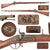 Original U.S. Civil War Austrian M1854 Lorenz .58cal Percussion Rifle with Long Range Sight - dated 1861 Original Items