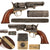 Original U.S. Civil War Colt M1849 Pocket Percussion Revolver Made in 1865 with 4 Inch Barrel & Cylinder Scene - Matching Serial 270868