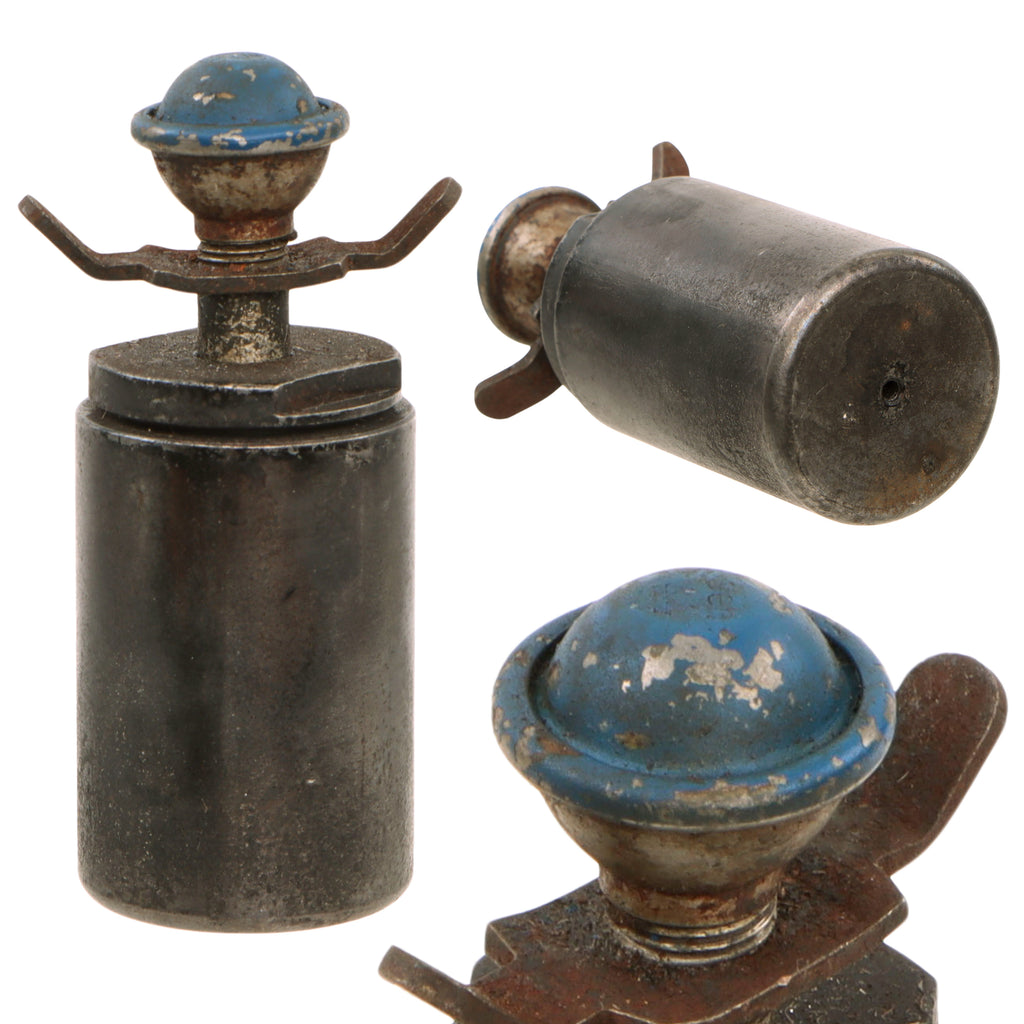 Original German WWII Late War “Last Ditch” Grenade with Fuze by F. Soennecken - Dated 1944