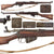 Original British WWI & WWII Lee-Metford MkII by L.S.A. Co. Dated 1891 Converted to S.M.L.E. .22 Trainer - Serial L 444