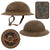 Original U.S. WWI M1917 Doughboy Helmet with Painted 36th Infantry Division “T Patch” Insignia, Marked ZC 182, Liner & Chinstrap – Texas Oklahoma Division