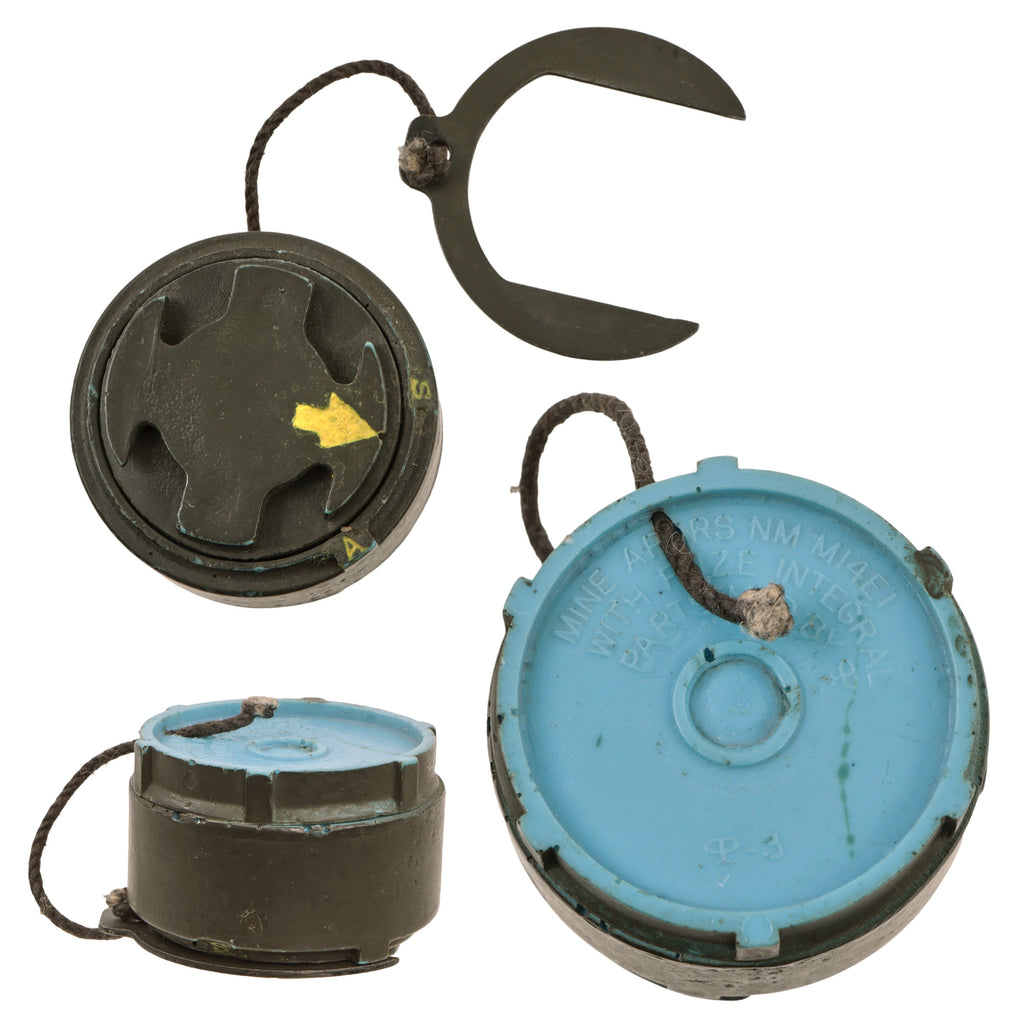 Original U.S. Vietnam War M14E1 “Toe Popper” AP Mine - As Used by the SOG Studies & Occupations Group - Inert Original Items