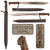 Original German WWI M1898/05 n/A Butcher Bayonet with Excellent Blade & Steel Scabbard by Simson & Co. - Dated 1915