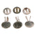 DRAFT Original German Helmet Split Pin Set of 3 - Styles and Condition Vary Original Items