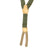 Original 1960s Czechoslovak Army M60 Olive Drab Y-Back Trouser Suspenders – Similar to German WWII Issue