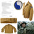 Original Saving Private Ryan U.S. WWII 29th Infantry Division M41 Field Jacket Costume Piece with Copy of Notarized Letter of Authenticity Original Items