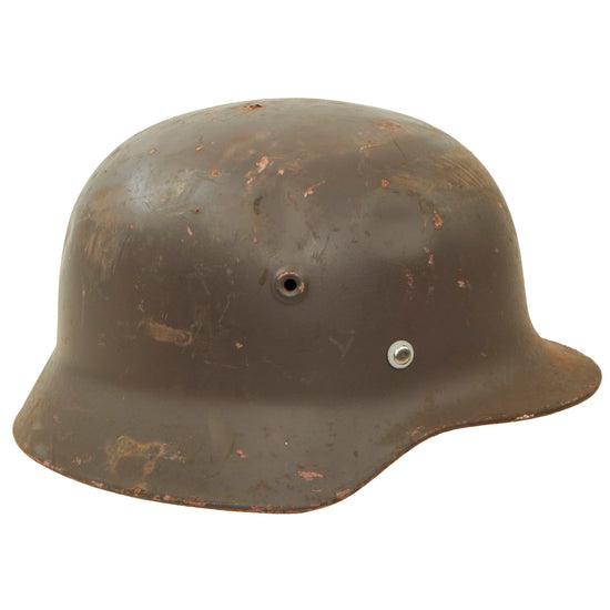 Original German M40 WWII Type Steel Helmet- Finnish M40/55 Contract Original Items
