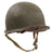 Original U.S. M1 Helmet Used in Saving Private Ryan with Follow Me Stripe – 2nd Ranger Battalion – With Copy of Notarized Letter of Authenticity