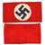Original German Pre-WWII / WWII NSDAP Political Armband – Multi-Piece Wool Felt & Rayon Construction