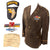 Original U.S. WWII 101st Airborne Infantry Major’s Uniform Jacket with White Tongue 101st Eagle Patch & Ribbon Bar - Named Herbert Wn Thompson Original Items