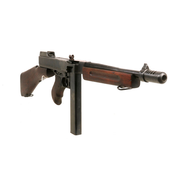 Original U.S. WWII Thompson M1928A1 Display Submachine Gun Serial No ...