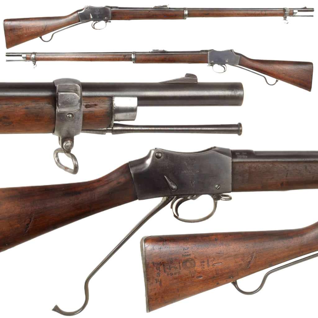 Original British P-1885 Martini-Henry MkIV Rifle Pattern C- Cleaned and Complete Condition Original Items