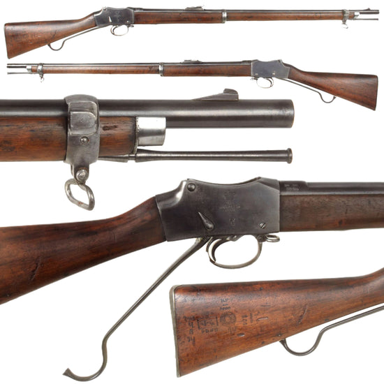 Original British P-1885 Martini-Henry MkIV Rifle Pattern C- Cleaned and Complete Condition Original Items