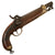 Original 19th Century Belgian Percussion Naval Pistol with Captured Ramrod - Circa 1850 Original Items
