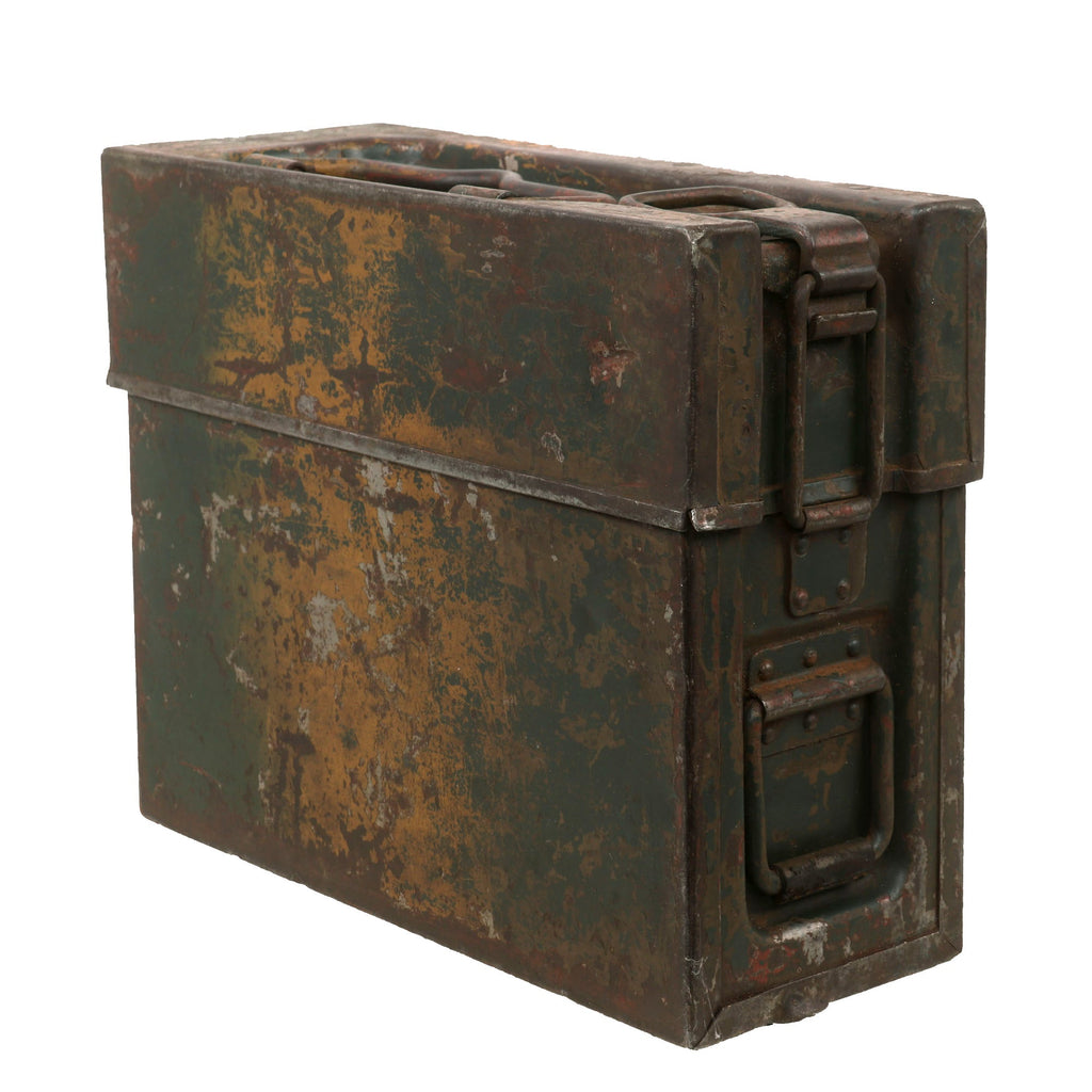 Original WWII German MG-13 Magazine Box with Original Factory
