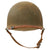 Original U.S. WWII 1942 M1 McCord Fixed Bale Helmet with Westinghouse Liner Original Items