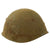 Original WWII Italian M33 Helmet with Liner & Broken Chinstrap Original Items