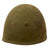 Original WWII Italian M33 Helmet with Liner & Broken Chinstrap Original Items