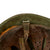 Original WWII Italian M33 Helmet with Liner & Broken Chinstrap Original Items