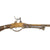 Original 19th Century Unidentified Custom Swivel Breech Pneumatic Air Rifle with Brass Butt Stock Air Reservoir Original Items