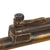 Original 19th Century Unidentified Custom Swivel Breech Pneumatic Air Rifle with Brass Butt Stock Air Reservoir Original Items
